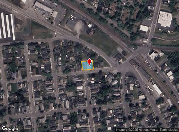 401 Elizabeth St, Mechanicville, NY Parcel Map