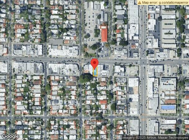  7164 Melrose Ave, Los Angeles, CA Parcel Map