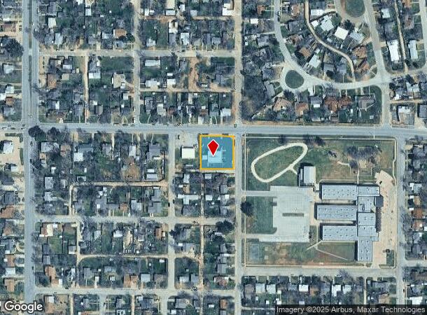  1917 S 20Th St, Abilene, TX Parcel Map