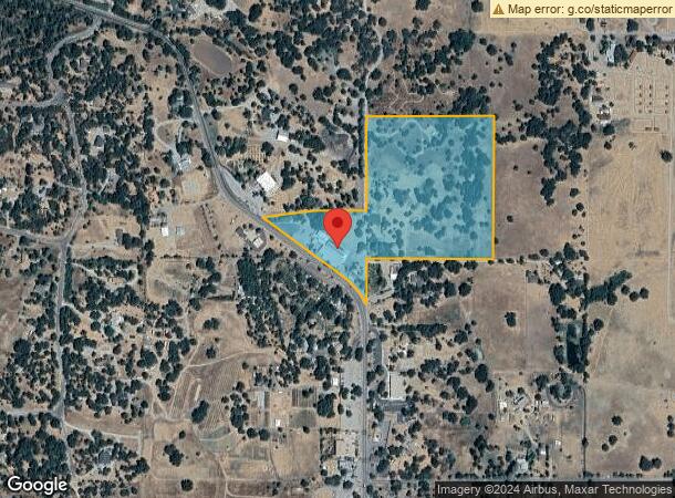  1519 Orchard Ln, Julian, CA Parcel Map