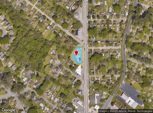  1337 N King St, Hampton, VA Parcel Map