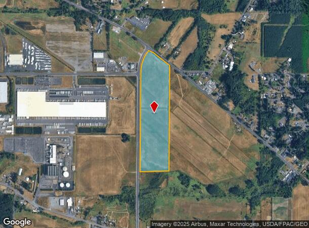 Rush Rd, Chehalis, WA Parcel Map