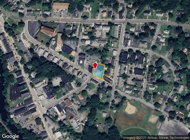 95 Church Ave, Northbridge, MA Parcel Map