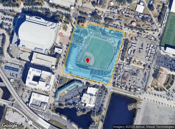  301 A Philip Randolph Blvd, Jacksonville, FL Parcel Map