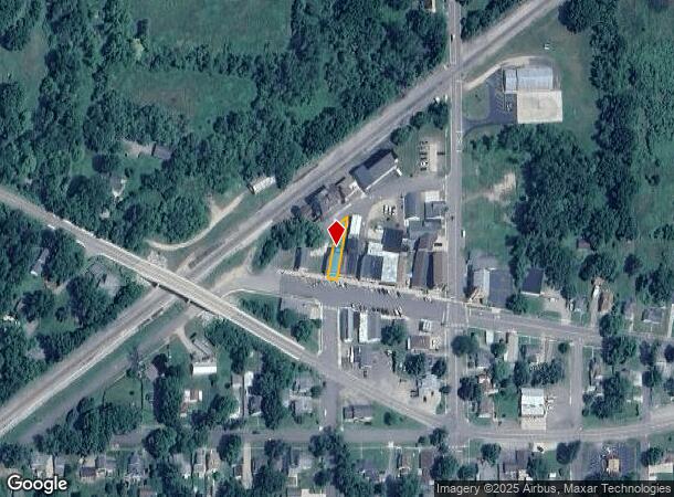  208 W Main St, Parma, MI Parcel Map
