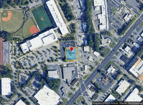 3640 Chamblee Dunwoody Rd, Atlanta, GA Parcel Map
