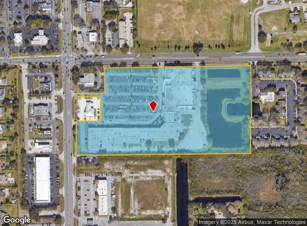  2447 N Wickham Rd, Melbourne, FL Parcel Map