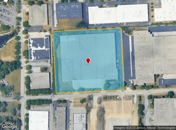 1455 W Thorndale Ave, Itasca, IL Parcel Map