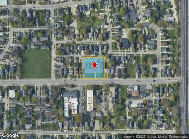 1600 60Th St, Kenosha, WI Parcel Map