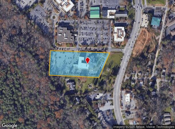  4 Vanderbilt Park Dr, Asheville, NC Parcel Map