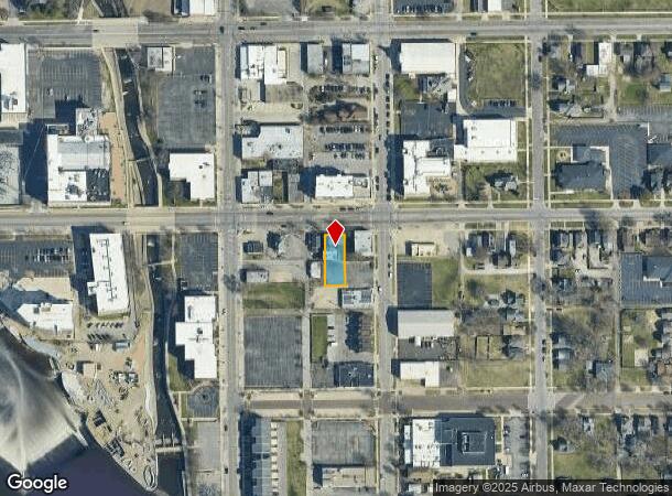  520 E Colfax Ave, South Bend, IN Parcel Map