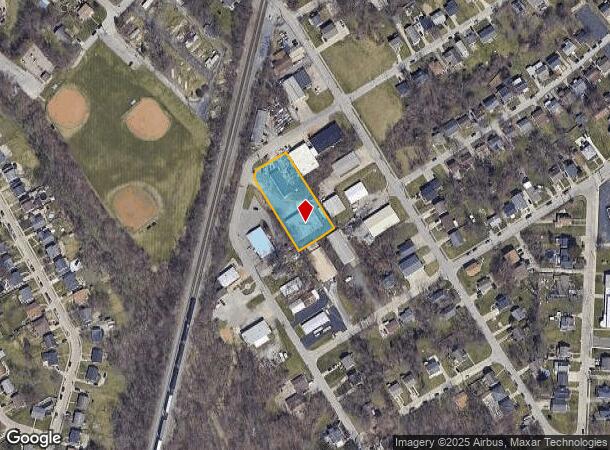607 Spring St, Elsmere, KY Parcel Map