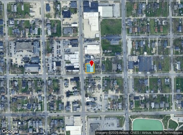  2127 S Calhoun St, Fort Wayne, IN Parcel Map