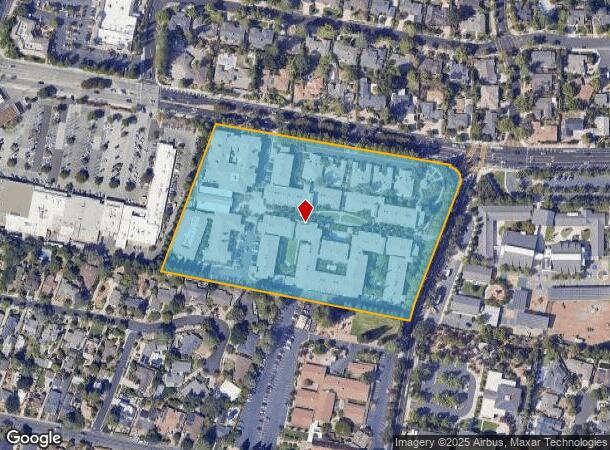  800 Blossom Hill Rd, Los Gatos, CA Parcel Map