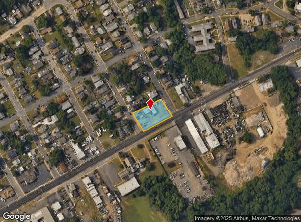 3608 W 9Th St, Marcus Hook, PA Parcel Map