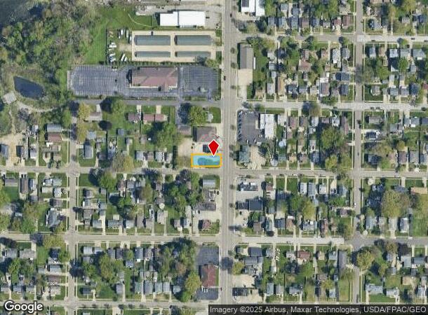  2018 S Main St, Akron, OH Parcel Map