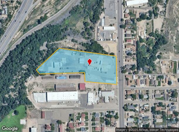  1045 S Santa Fe Ave, Pueblo, CO Parcel Map