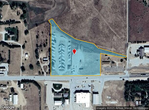809 E Avenue A, Cimarron, KS Parcel Map