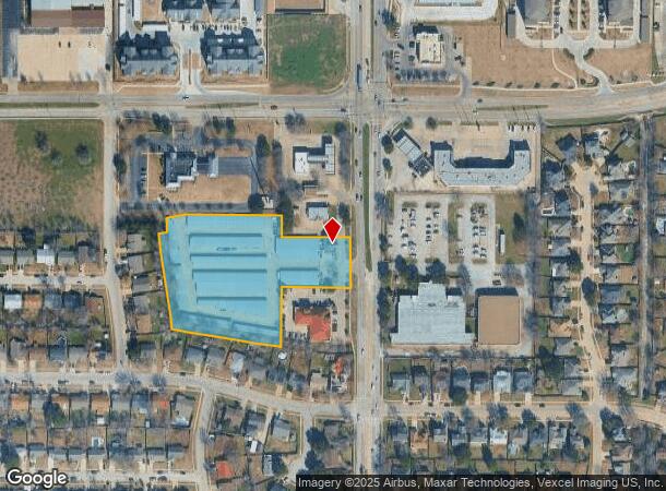  4840 Matlock Rd, Arlington, TX Parcel Map