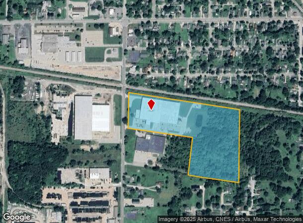 401 S Chestnut St, Owosso, MI Parcel Map