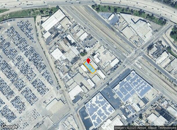  11374 Luddington St, Sun Valley, CA Parcel Map