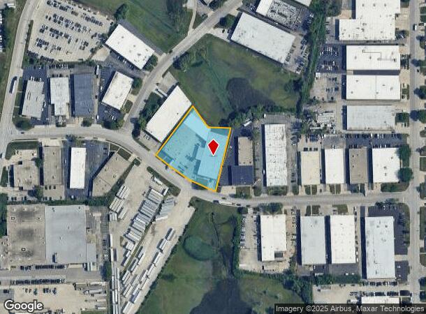 Capitol Dr, Addison, IL Parcel Map