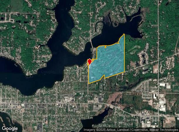 17496 N Fruitport Rd, Spring Lake, MI Parcel Map