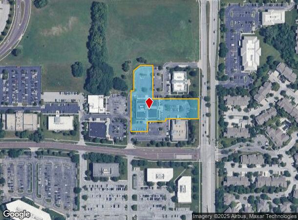 12850 Metcalf Ave, Overland Park, KS Parcel Map