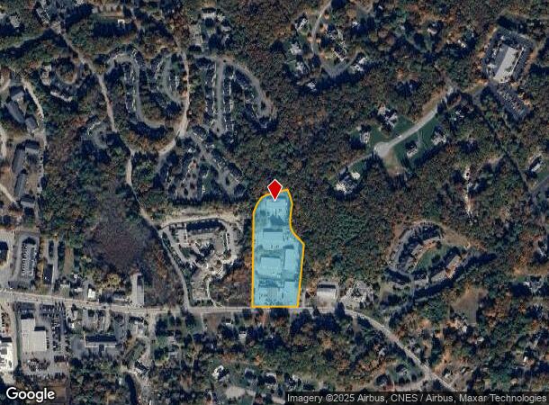  511 E Central St, Franklin, MA Parcel Map