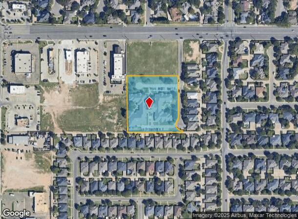  9812 Vinton Ave, Lubbock, TX Parcel Map