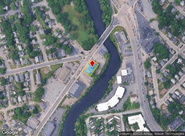  22 Bridge St, Dedham, MA Parcel Map
