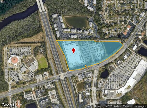  1521 W Granada Blvd, Ormond Beach, FL Parcel Map