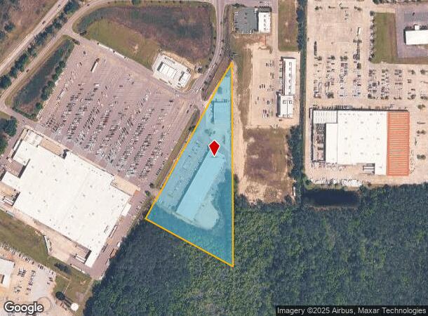  231 Frontage Rd, Picayune, MS Parcel Map