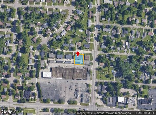  1264 Cloverfield Ave, Dayton, OH Parcel Map