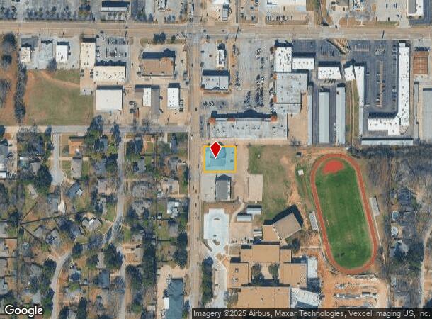  1605 S Bowen Rd, Pantego, TX Parcel Map