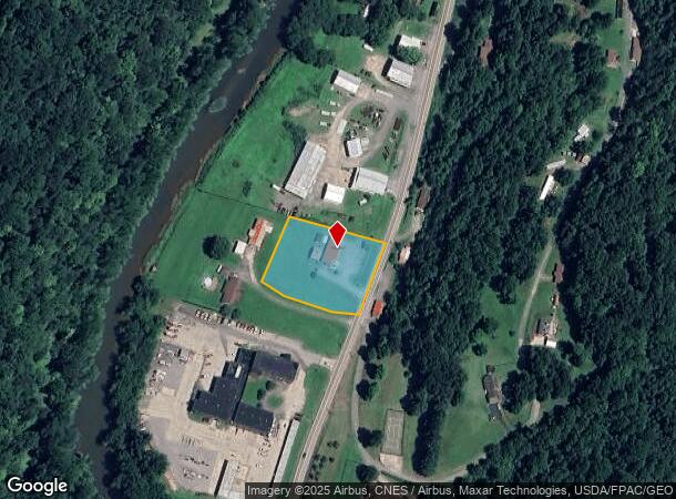  1246 State St, Gassaway, WV Parcel Map