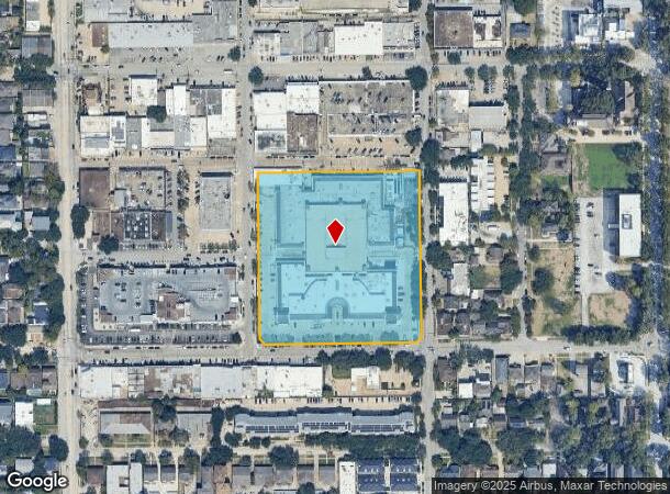  2414 University Blvd, Houston, TX Parcel Map