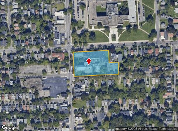  1132 Hudson Ave, Rochester, NY Parcel Map