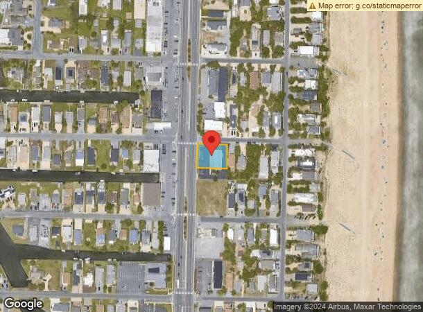  1107 Coastal Hwy, Fenwick Island, DE Parcel Map