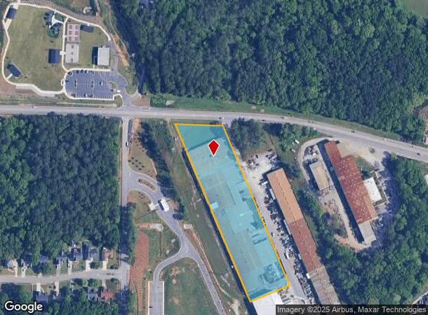 501 Industrial Rd, Alabaster, AL Parcel Map