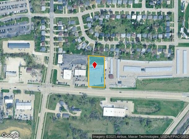 1710 16Th Ave Sw, Cedar Rapids, IA Parcel Map