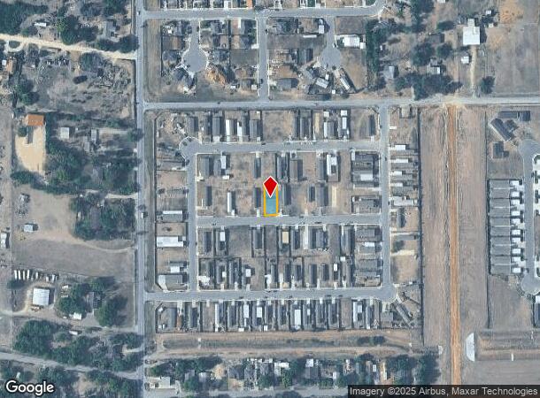  W Mimosa Dr, Weslaco, TX Parcel Map