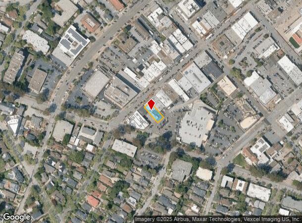 1461 Burlingame Ave, Burlingame, CA Parcel Map