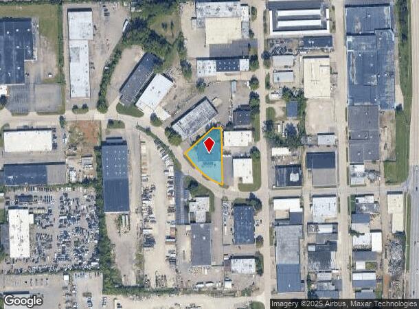 24350 Capitol, Redford, MI Parcel Map