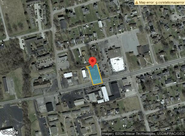  1045 Jefferson St, Greenfield, OH Parcel Map