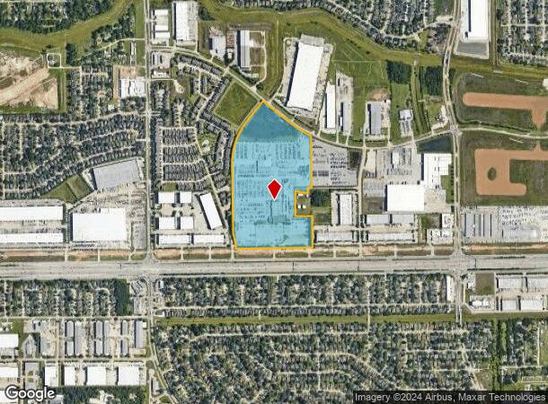  4526 N Sam Houston Pkwy W, Houston, TX Parcel Map