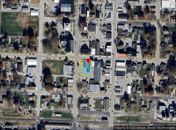 550 N 2Nd St, Breese, IL Parcel Map