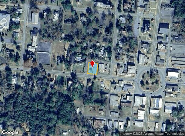  657 College St, Cuthbert, GA Parcel Map