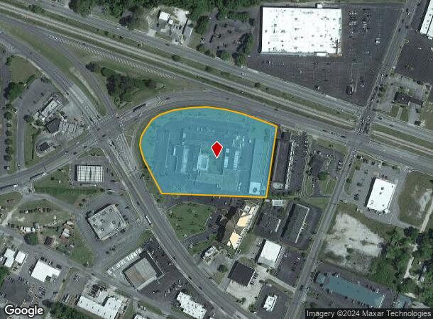  1725 Memorial Dr, Waycross, GA Parcel Map