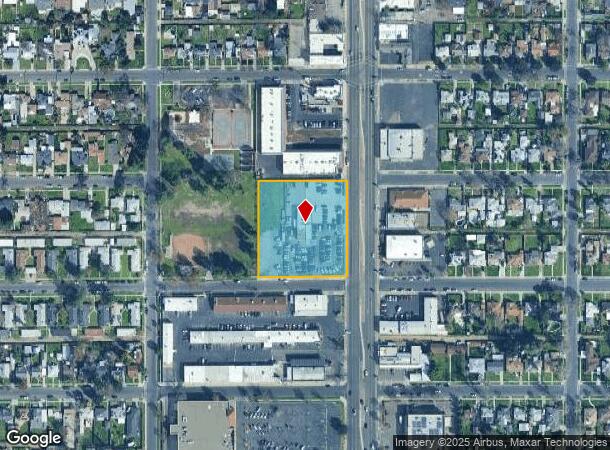  2627 N Blackstone Ave, Fresno, CA Parcel Map